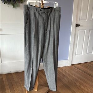 Brooks Brothers Men's Gray Dress Pants